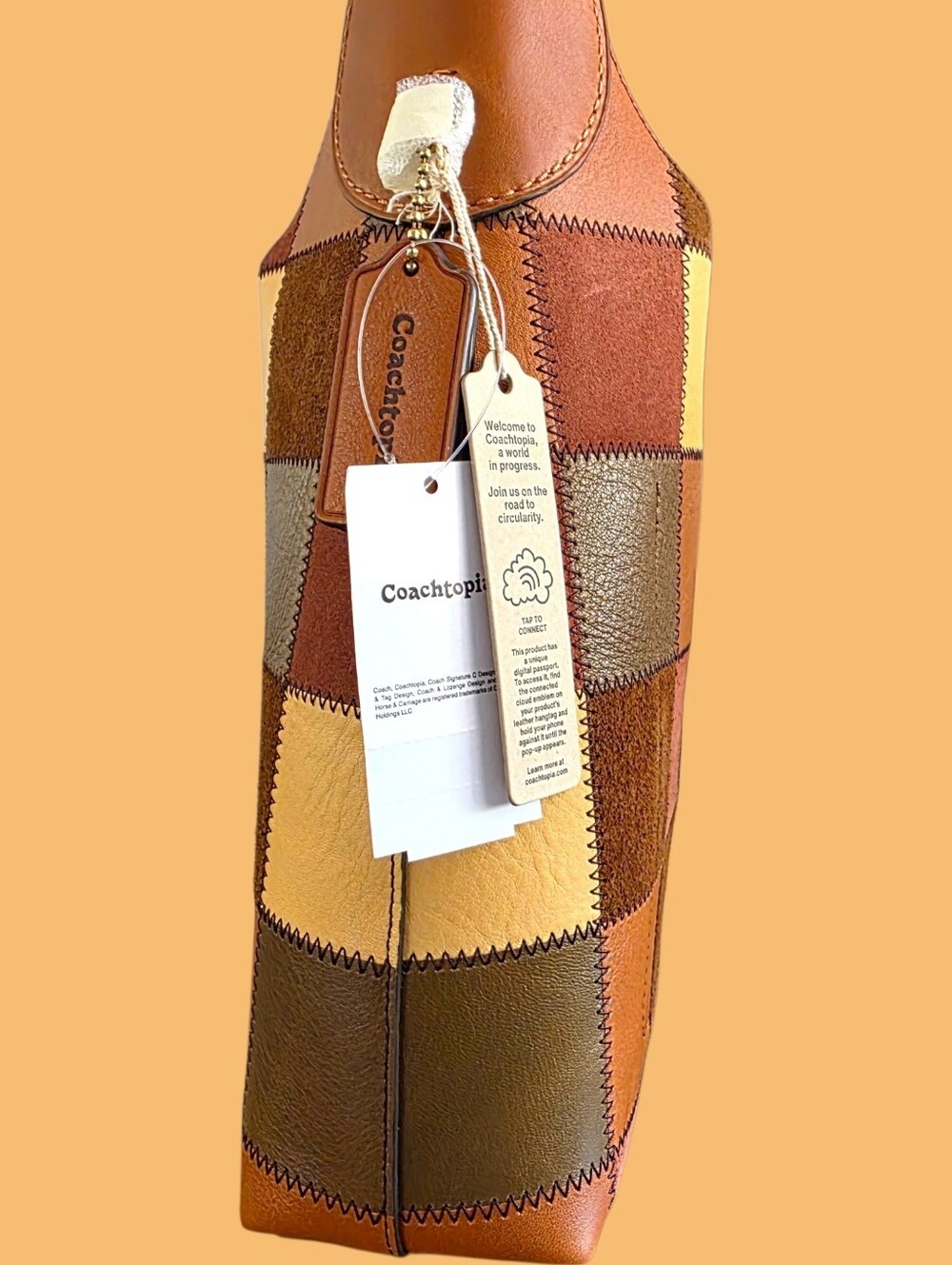 COACH Coachtopia Alter Ego Brooklyn 28 Shoulder Bag Patchwork NEW - Picture 5 of 16